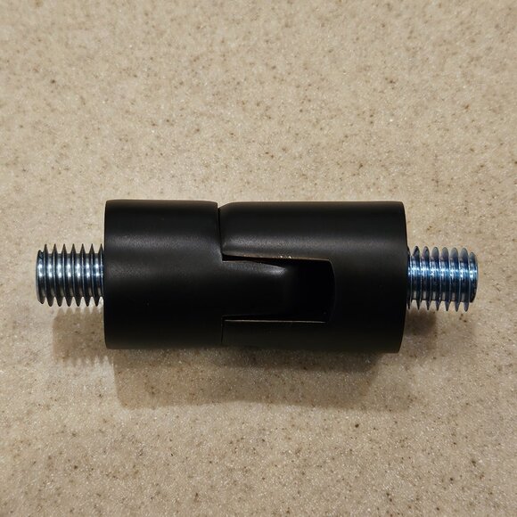 RARE NEW FRONTGATE SINGLE CURTAIN ROD OUTDOOR ALL WEATHER ORB CORNER BRACKET - Picture 4 of 7